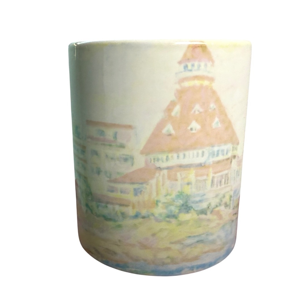 Carol Loroch Coronado California Hotel del Coronado Watercolor Souvenir Mug
